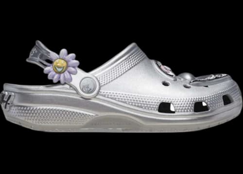 Crocs x Kenny Scharf Classic Clog Silver