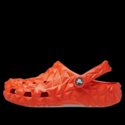 Crocs Classic Geometric Clogs 'Orange' (Women's)