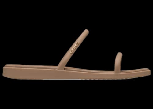 Crocs Miami Two Strap Sandal Milk Chocolate (Women's)