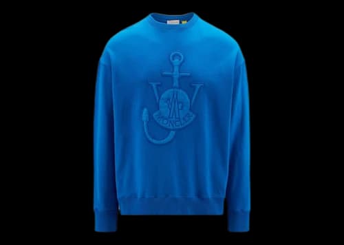 Moncler x JW Anderson Logo Sweatshirt Sky Blue