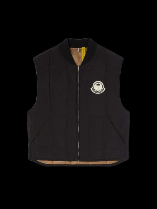 Moncler x Palm Angels Pinwheel Down Vest Black