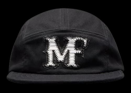 Moncler Hiroshi Fujiwara x Fragment Embroidered Logo Baseball Cap Black