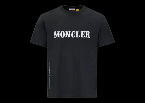 Moncler Hiroshi Fujiwara x Fragment Logo T-Shirt Black