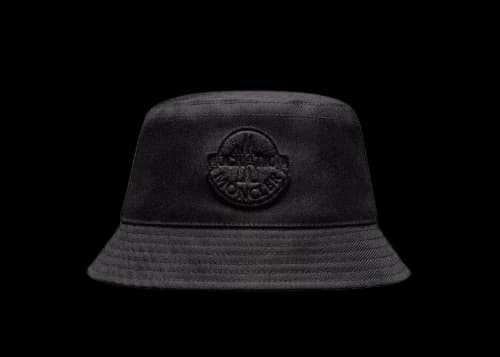 Moncler x Roc Nation by Jay-Z Twill Bucket Hat Black