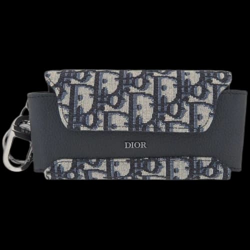 Dior Oblique Sunglasses Case 'Navy/Beige'