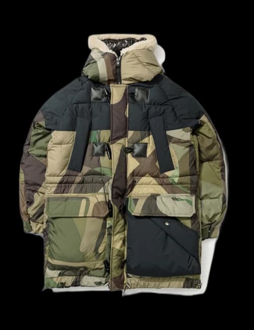 KAWS x Sacai Padded II Blouson Green