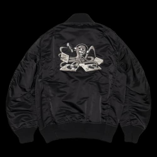 Sacai x Ultimate Breaks & Beats MA-1 Blouson Black