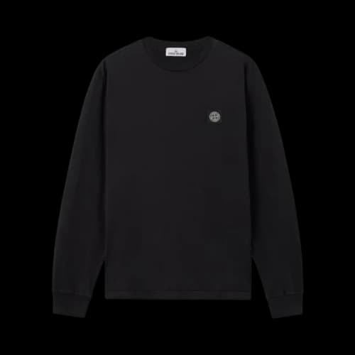 Stone Island Long-Sleeve T-Shirt 'Black'
