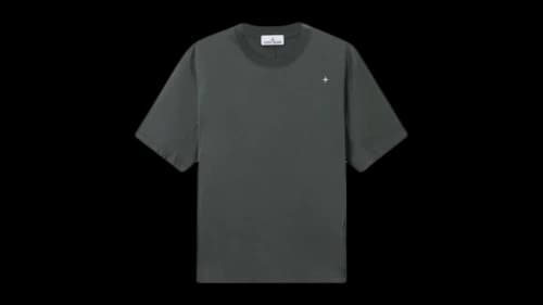 Stone Island Mercerized Cotton Jersey Stellina 2100031 T-shirt Musk Green