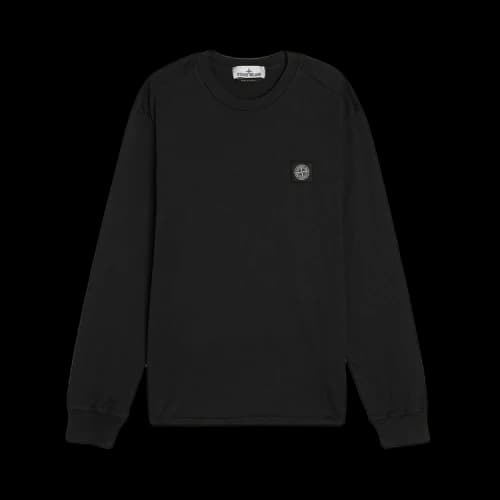 Stone Island Compass Patch Logo Long-Sleeve T-Shirt 'Black'