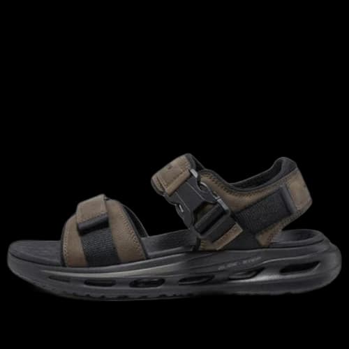 Skechers Azusa Sandal 'Khaki Black'