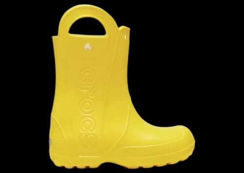 Crocs Handle It Rain Boot Yellow (Kids)