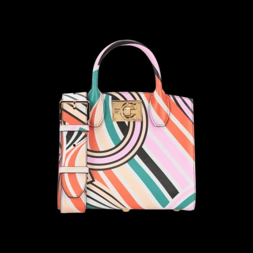 Ferragamo The Studio Box Shoulder Bag 'Multicolor'
