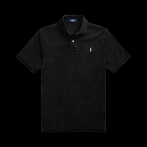 Polo Ralph Lauren Basic Mesh Fit Classic Short-Sleeve Knit Polo 'Polo Black'