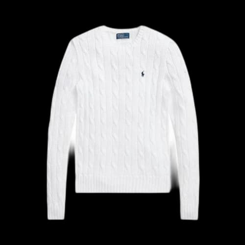 Polo Ralph Lauren Julianna Long-Sleeve Pullover 'White'