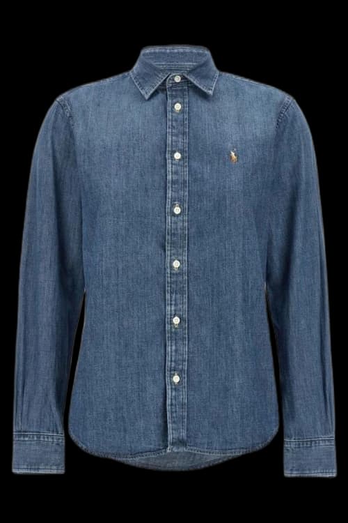 Polo Ralph Lauren Crlte St Long Sleeve Button Front Shirt Merced Wash