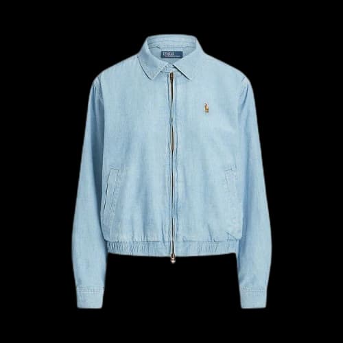Polo Ralph Lauren Chambray Windbreaker 'Blue'