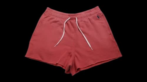 Polo Ralph Lauren Women's Island Flc-Knit Standard Shorts Adirondack Berry