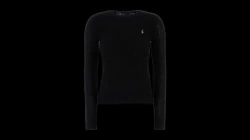 Polo Ralph Lauren Women's Julianna Long Sleeve Pullover Polo Black