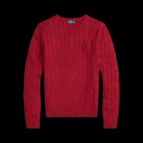 Polo Ralph Lauren Pima Cotton Julianna Long-Sleeve Pullover 'Sweet Tomato'