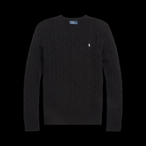 Polo Ralph Lauren Long-Sleeve Crew Neck Pullover Sweater 'Polo Black'