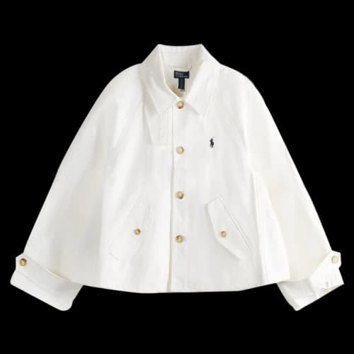 Polo Ralph Lauren Cotton Double Jacket 'Cream'