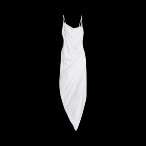 Jacquemus La Robe Saudade Longue 'White'
