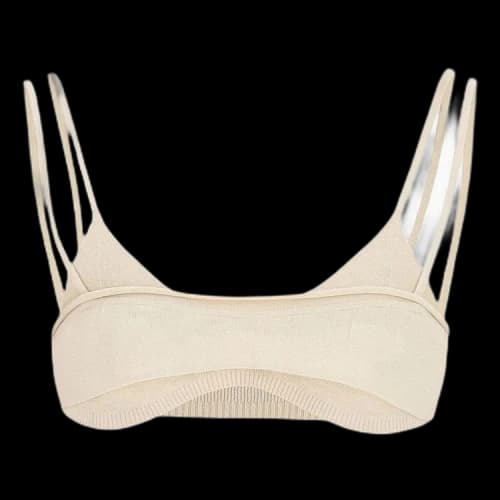 Jacquemus Le Bandeau Novio Top 'Beige'