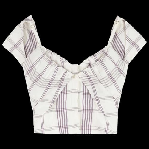 Jacquemus Le Haut Tovallo Top 'White/Purple'