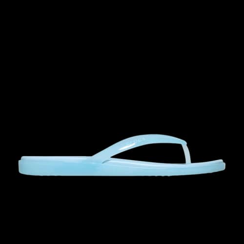 Crocs Miami Jelly Rounded Toe Flip 'Sky Blue Jelly' (Women's)