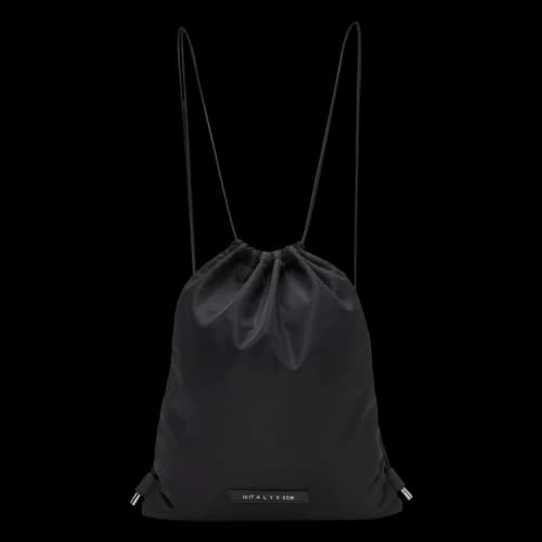 1017 ALYX 9SM Re-Nylon Drawstring Backpack 'Black'