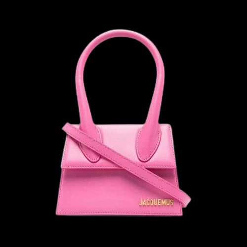 Jacquemus Le Chiquito Moyen Signature Handbag Pink