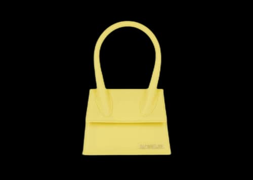 Jacquemus Le Chiquito Moyen Top-Handle Bag Yellow