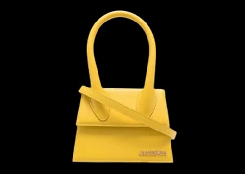 Jacquemus Le Chiquito Moyen Top-Handle Bag Warm Yellow