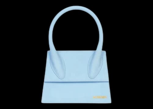 Jacquemus Le Grand Chiquito Large Signature Handbag Light Blue