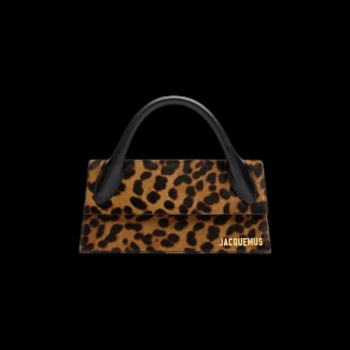 Jacquemus Le Chiquito Long 'Print Leopard Brown'
