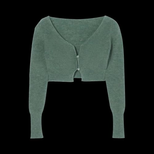 Jacquemus Le Cardigan Alzou 'Green'