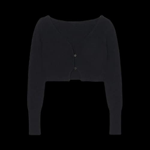Jacquemus Le Cardigan Alzou Cardigan Black