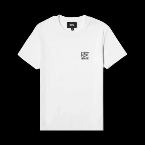 Stussy Classic Rib Tee 'White'