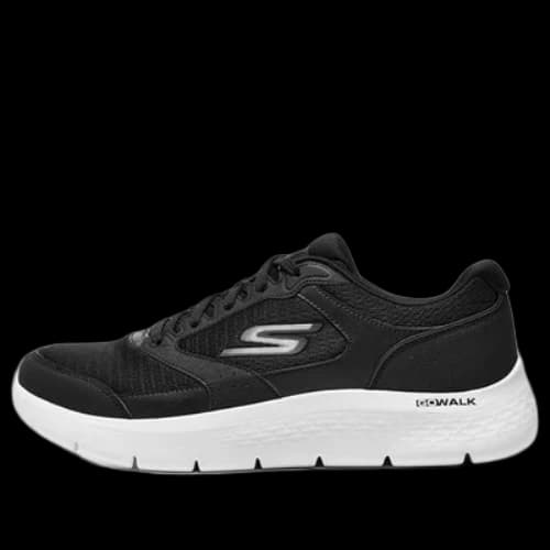 Skechers Go Walk Flex Lace Up 'Black'