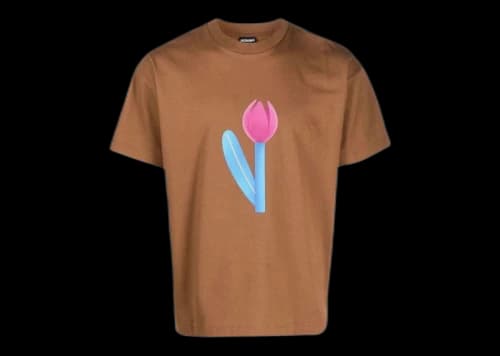 Jacquemus Le T-Shirt Esca T-Shirt Brown