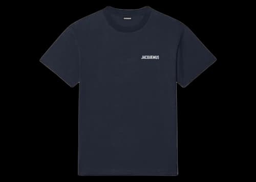 Jacquemus Le T-shirt Logo T-shirt Navy