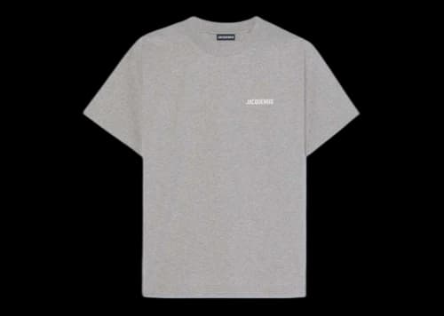 Jacquemus Le T-shirt Logo T-shirt Grey
