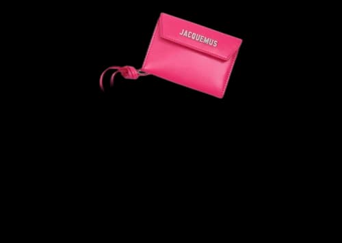 Jacquemus Le porte Jacquemus Envelope Wallet Dark Pink