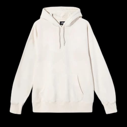 Stussy Slant Fleece Hood 'Natural'