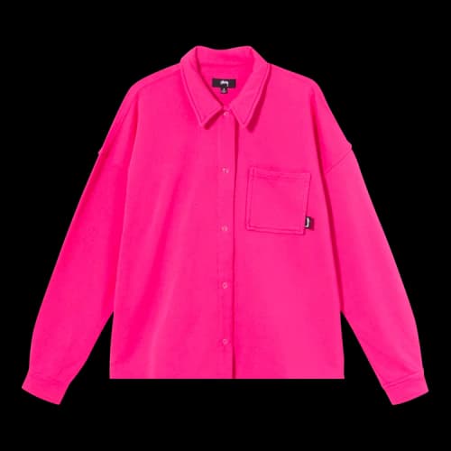 Stussy Huron Shirt 'Hot Pink'