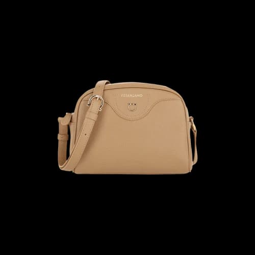Ferragamo Eram Crossbody Bag 'Camel'