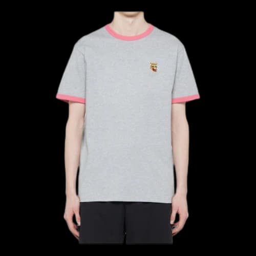 Onitsuka Tiger Graphic T-shirt 'Grey Pink'
