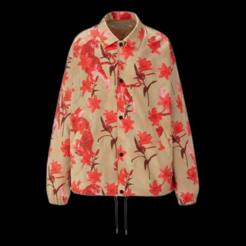 Onitsuka Tiger P Coach Jacket 'Light Beige Red'