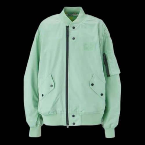 Onitsuka Tiger P Bomber Jacket 'Light Green Yellow'